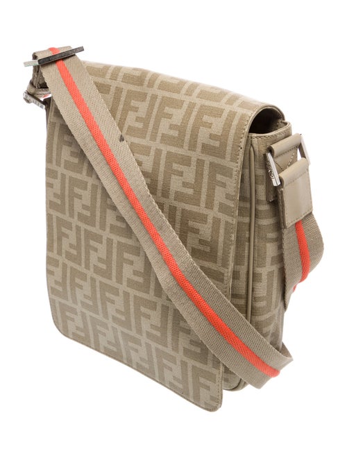 Fendi Zucca FF Messenger Bag
