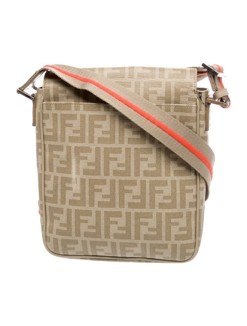 Fendi Zucca FF Messenger Bag