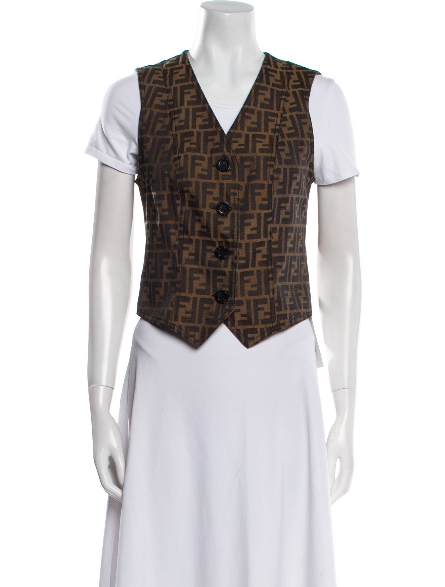 Fendi Vintage 1990's Vest