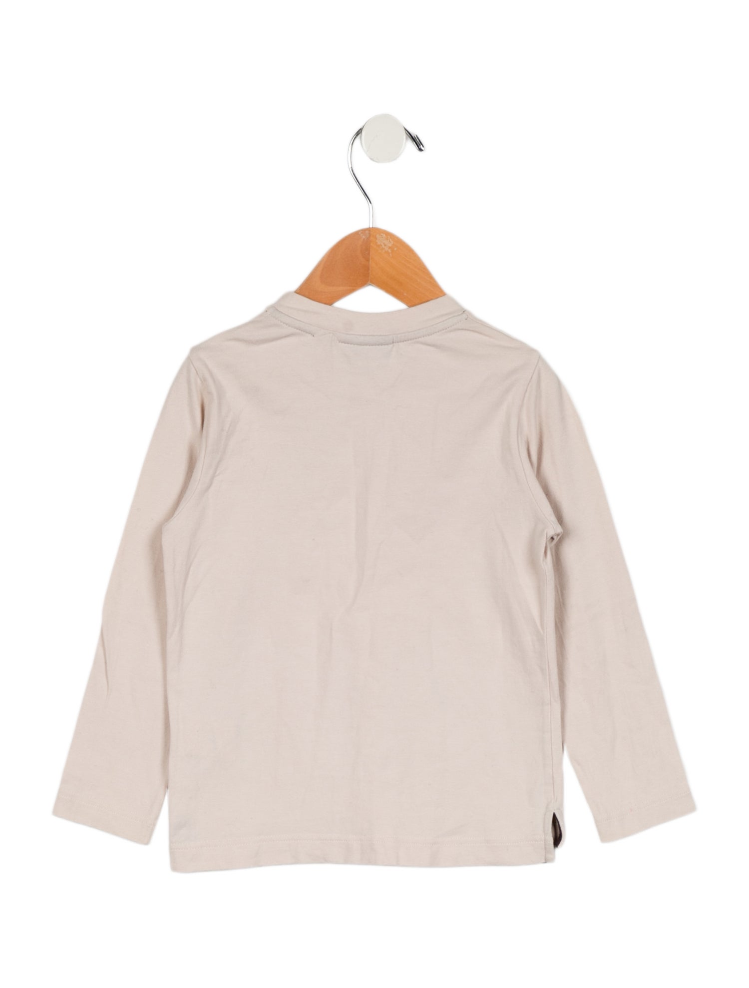 Fendi Toddlers' Graphic Print Long Sleeve Top