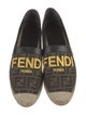 Fendi Zucca FF Logo Canvas Espadrilles