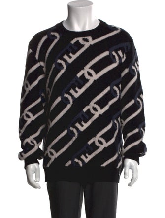 Fendi Wool Printed Pullover