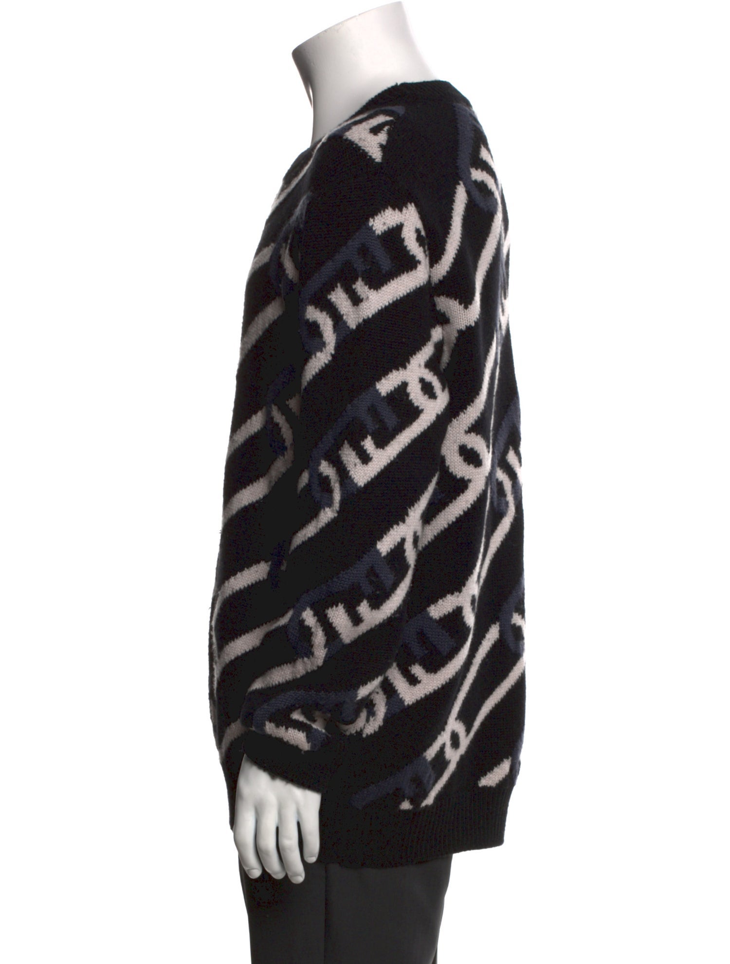 Fendi Wool Printed Pullover