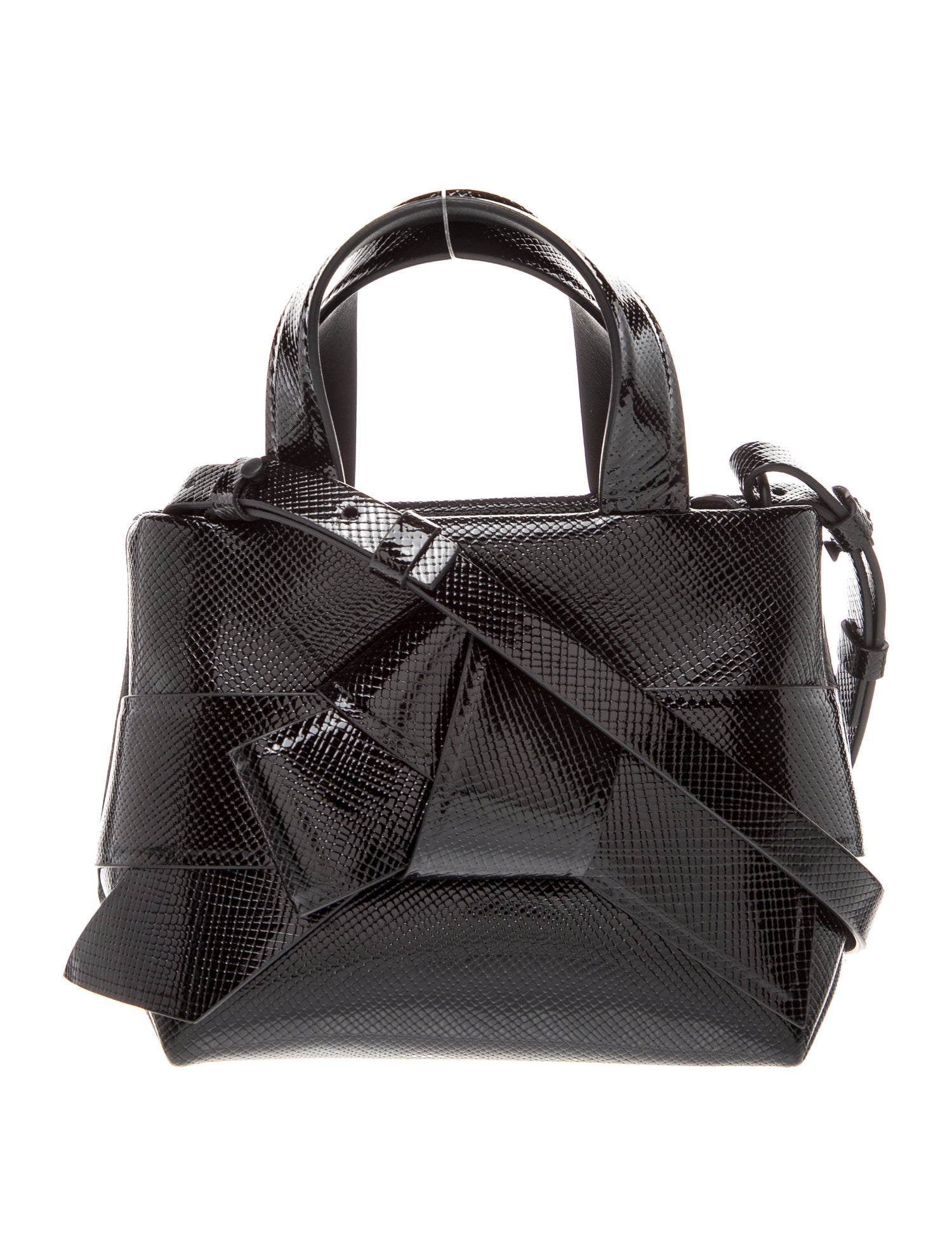 Acne Studios Patent Leather Shoulder Bag