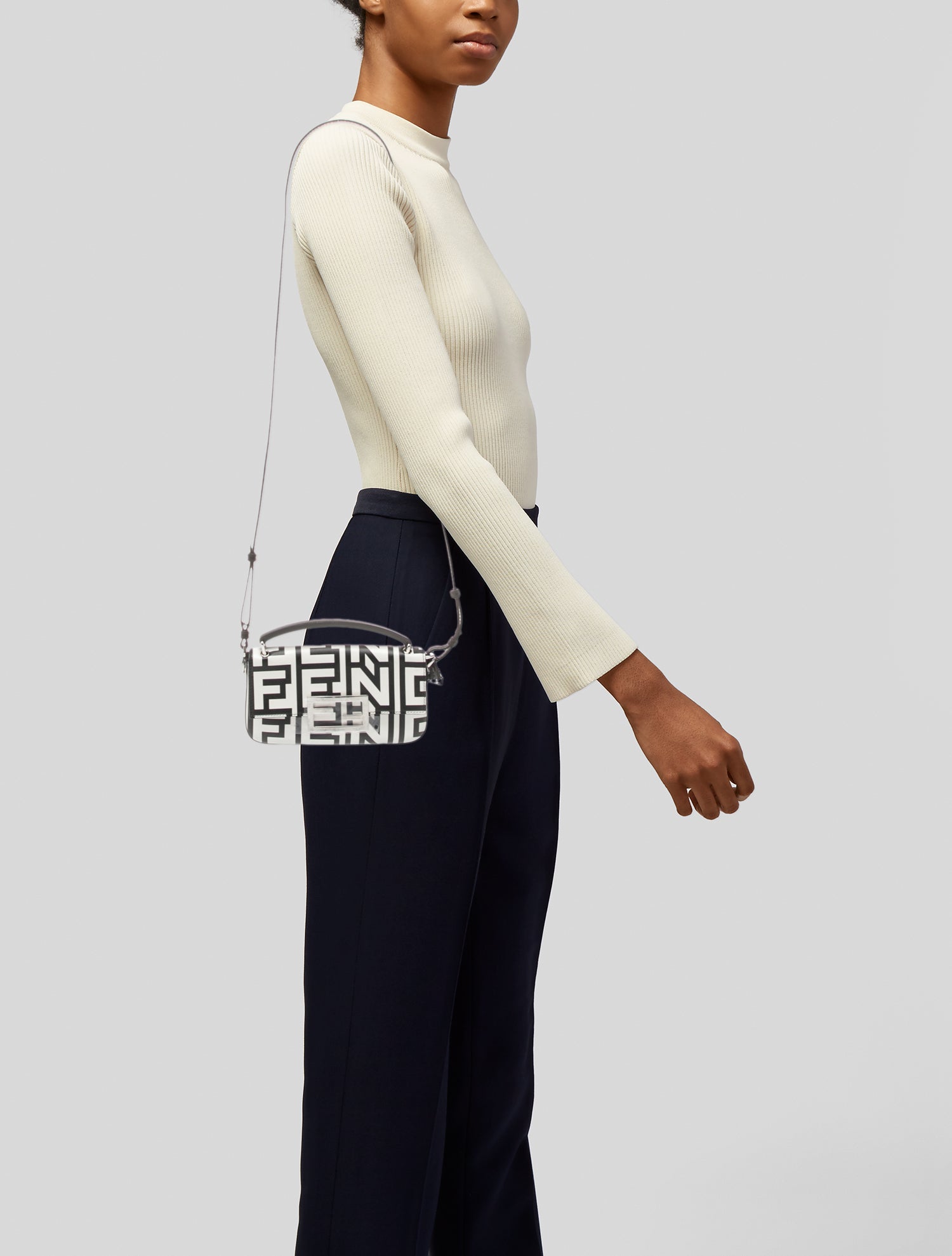 Fendi x Marc Jacobs Leather Top Handle Bag w/ Tags