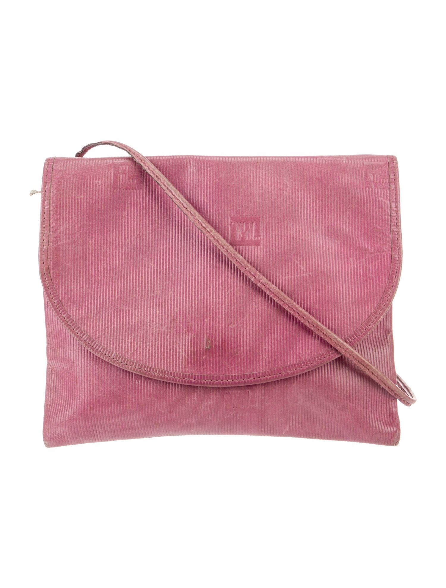 Fendi Leather Crossbody Bag Vintage