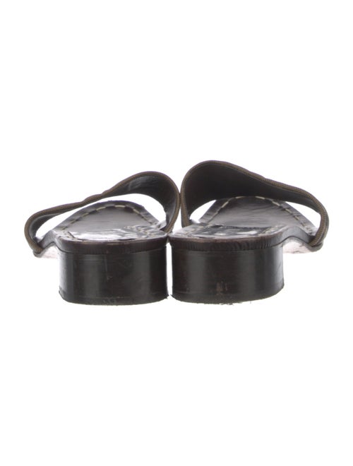 Fendi Zucca FF Logo Printed Slides