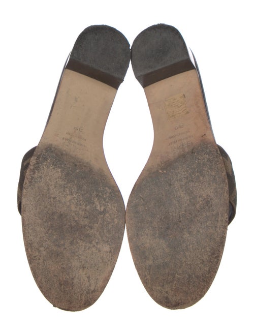 Fendi Zucca FF Logo Printed Slides