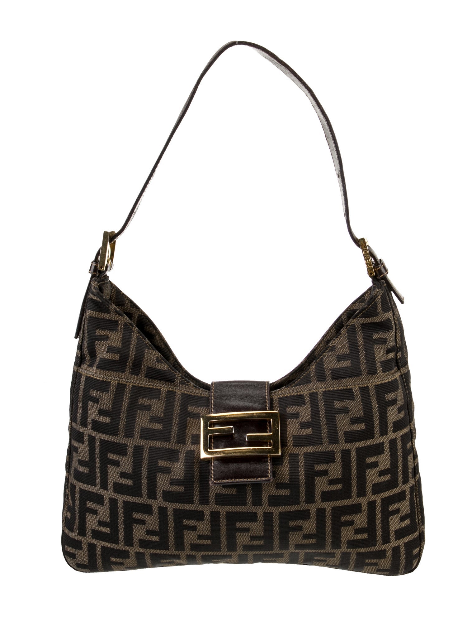 Fendi Canvas Shoulder Bag