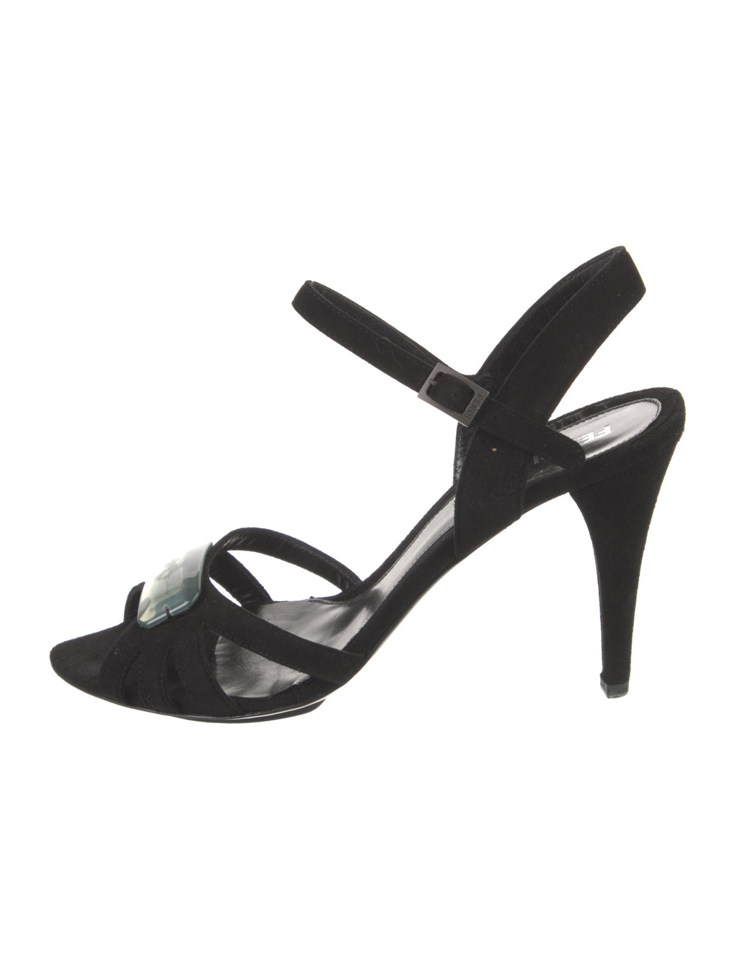 Fendi Suede Sandals