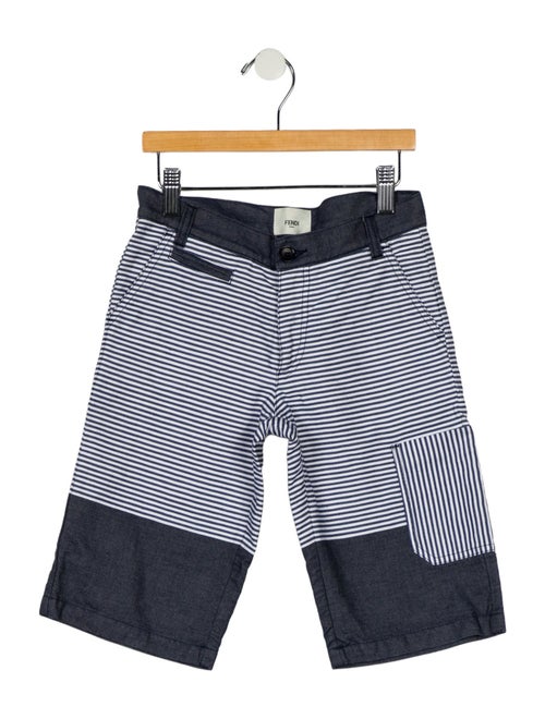 Fendi Kids Boys' Pattern Printed Shorts