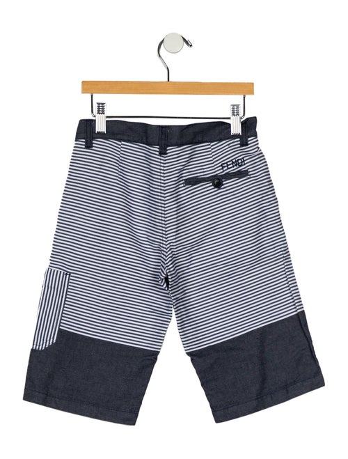Fendi Kids Boys' Pattern Printed Shorts