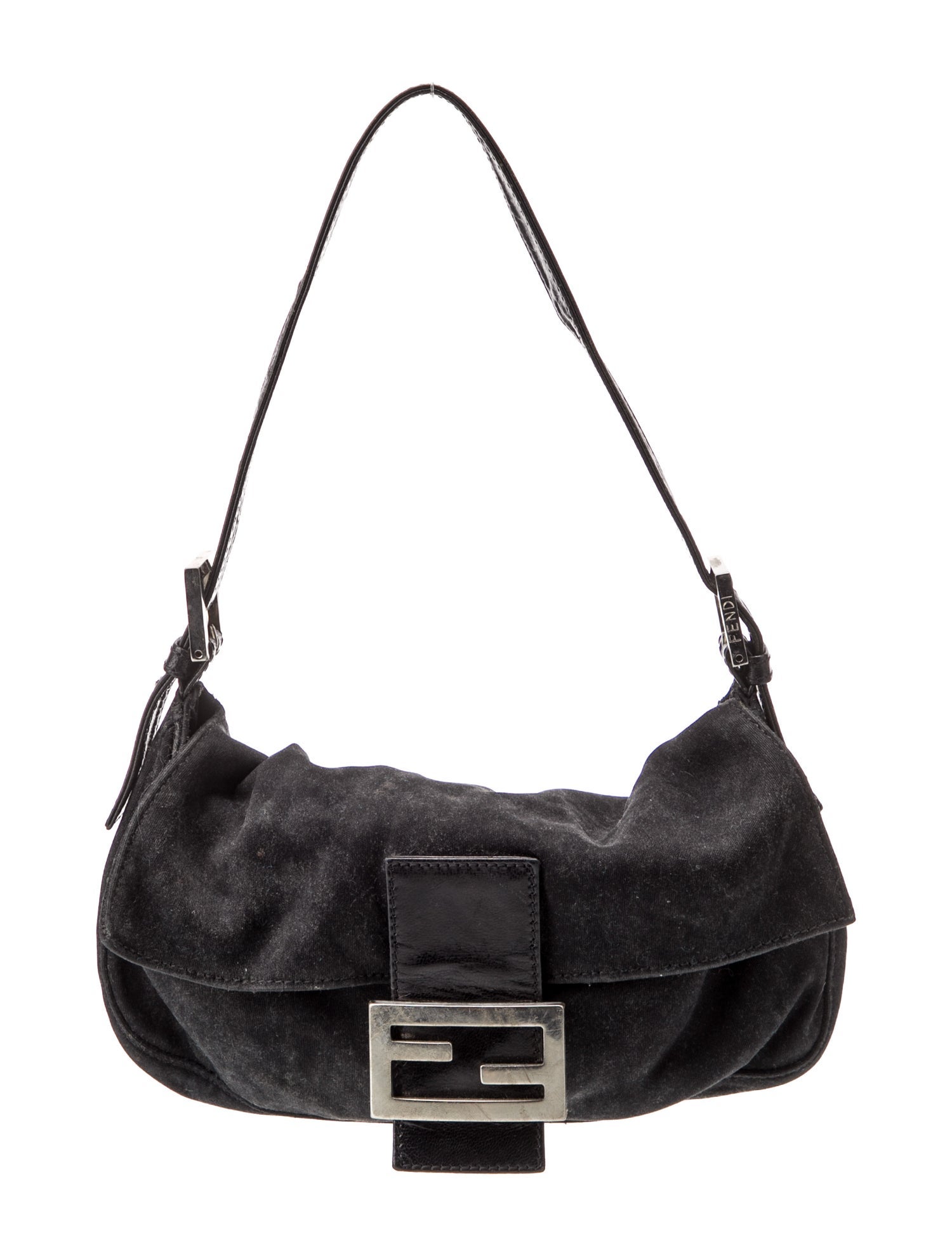 Fendi Vintage Beaded Baguette - Blue Shoulder Bags, Handbags