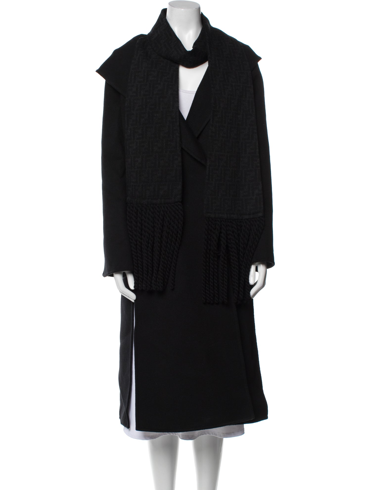 Fendi Virgin Wool Peacoat