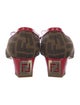 Fendi Zucca FF Logo Canvas Pumps