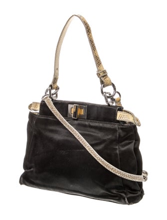 Fendi Satin Peekaboo Mini