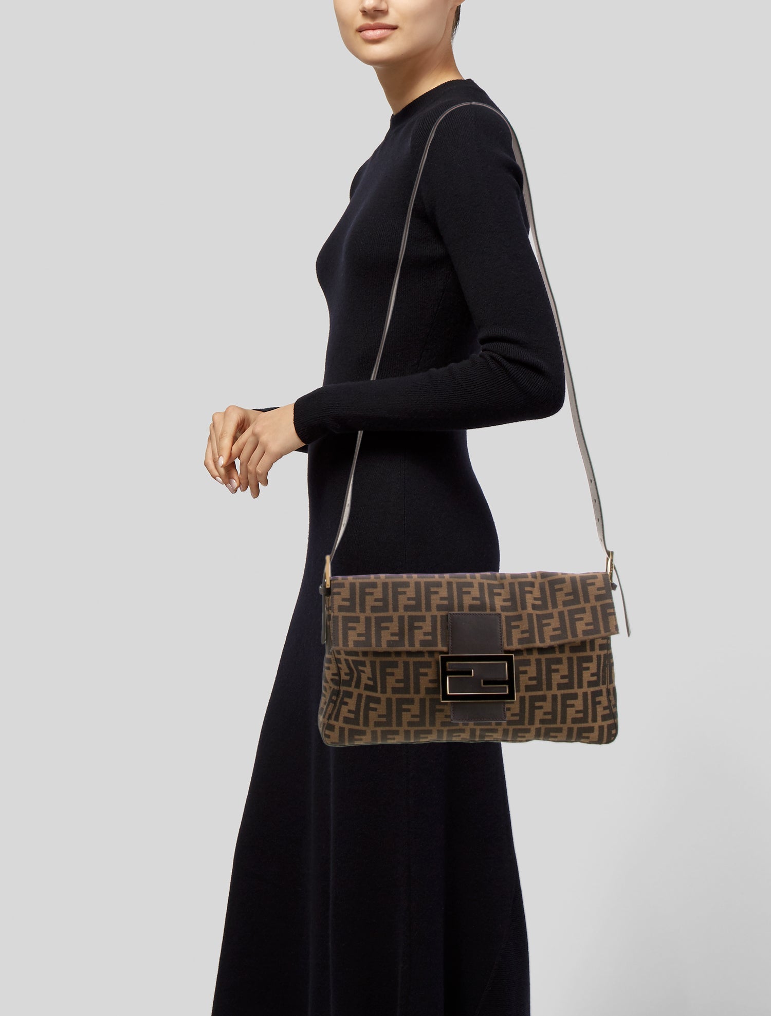 Fendi Zucca FF Baguette