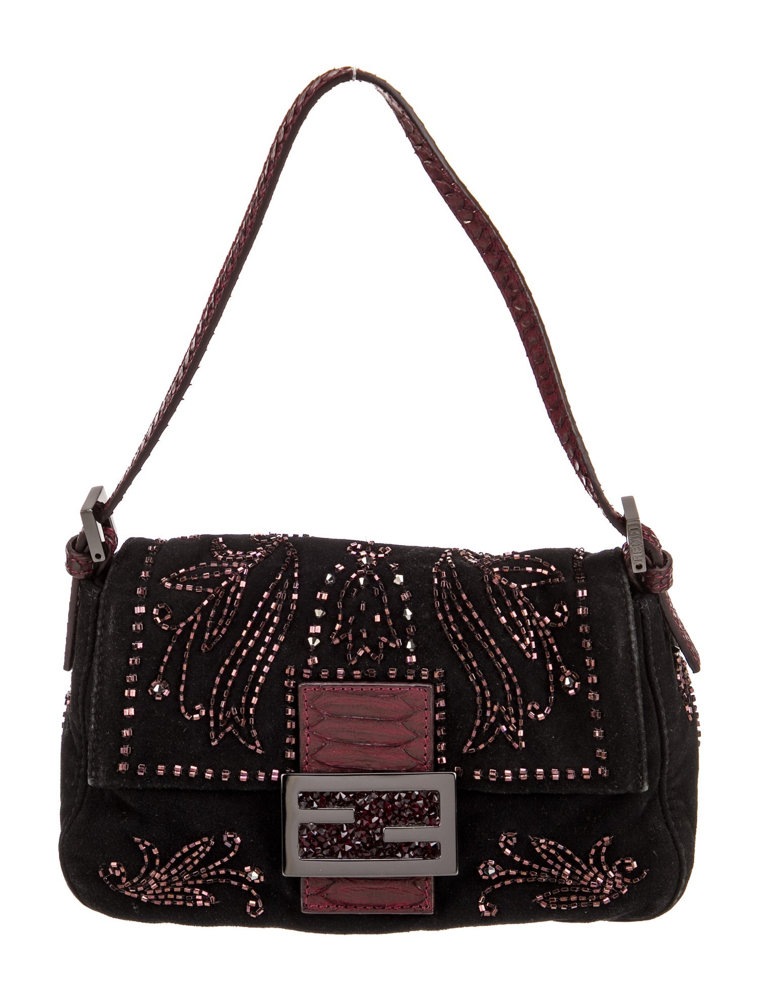 Fendi Suede Mama Mini Vintage