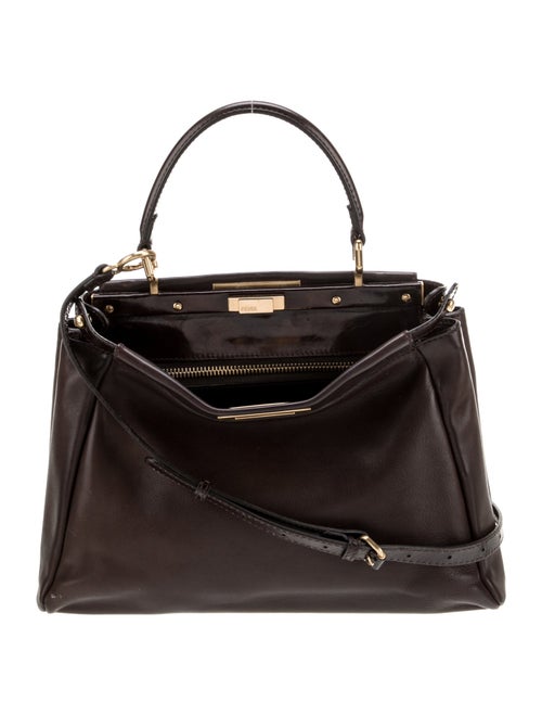 Fendi Leather Peekaboo Large