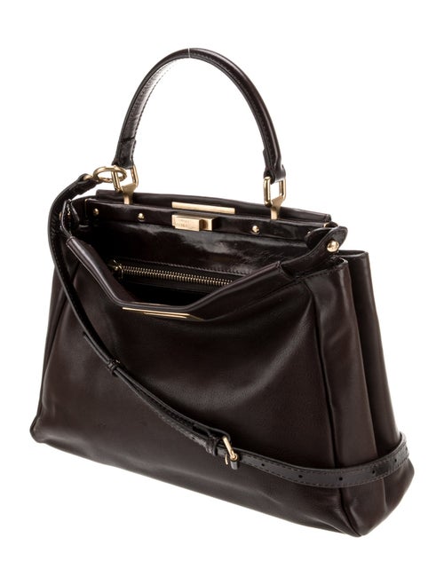 Fendi Leather Peekaboo Large