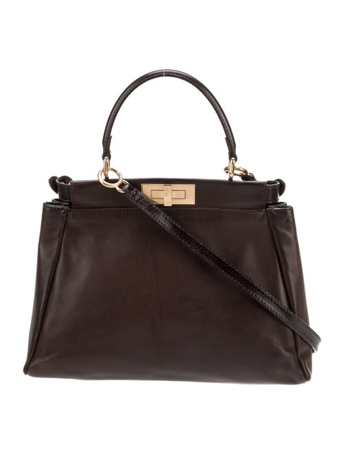 Fendi Leather Peekaboo Large
