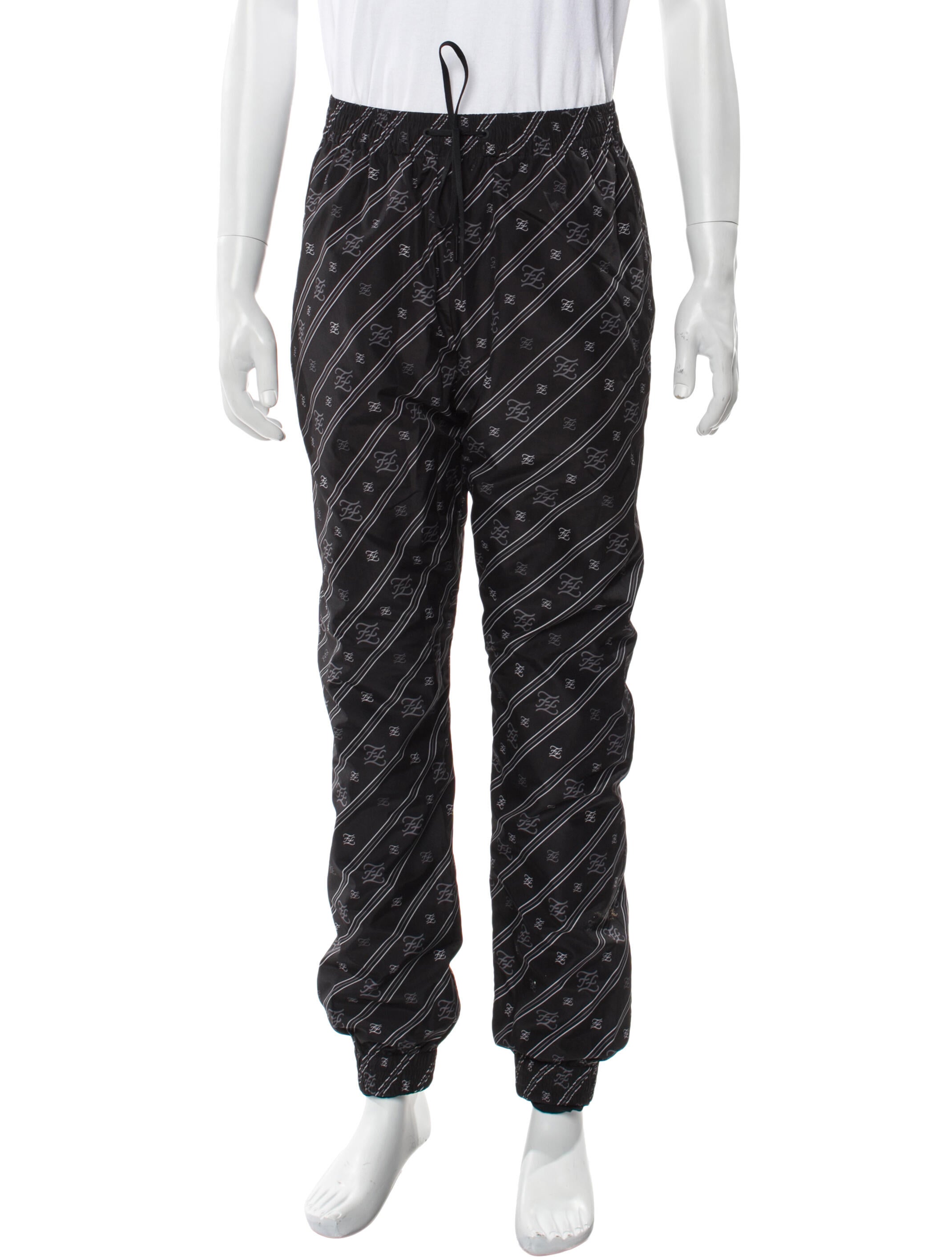 Fendi Striped Joggers