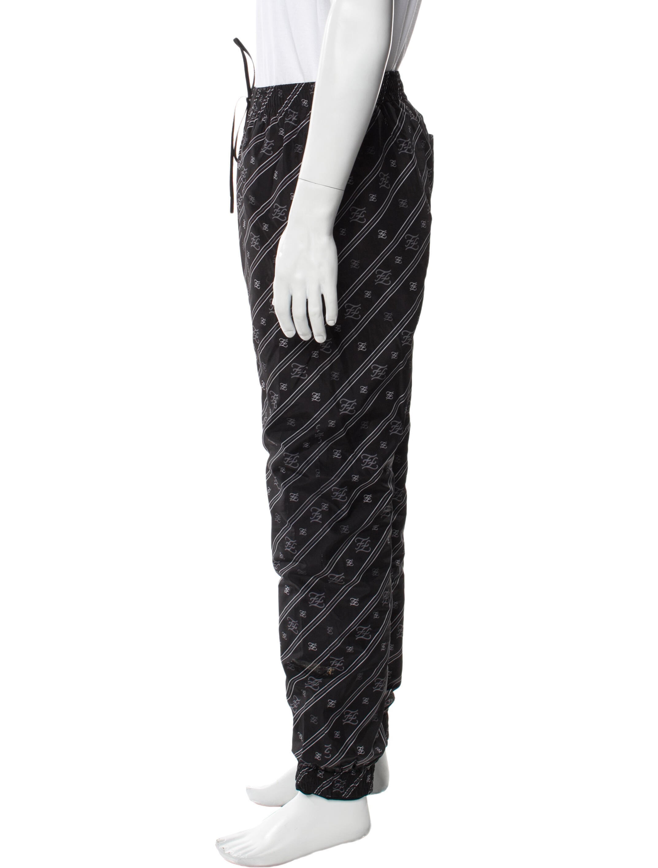 Fendi Striped Joggers