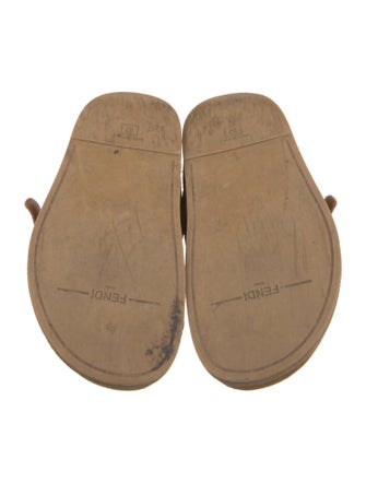 Fendi Suede Mules