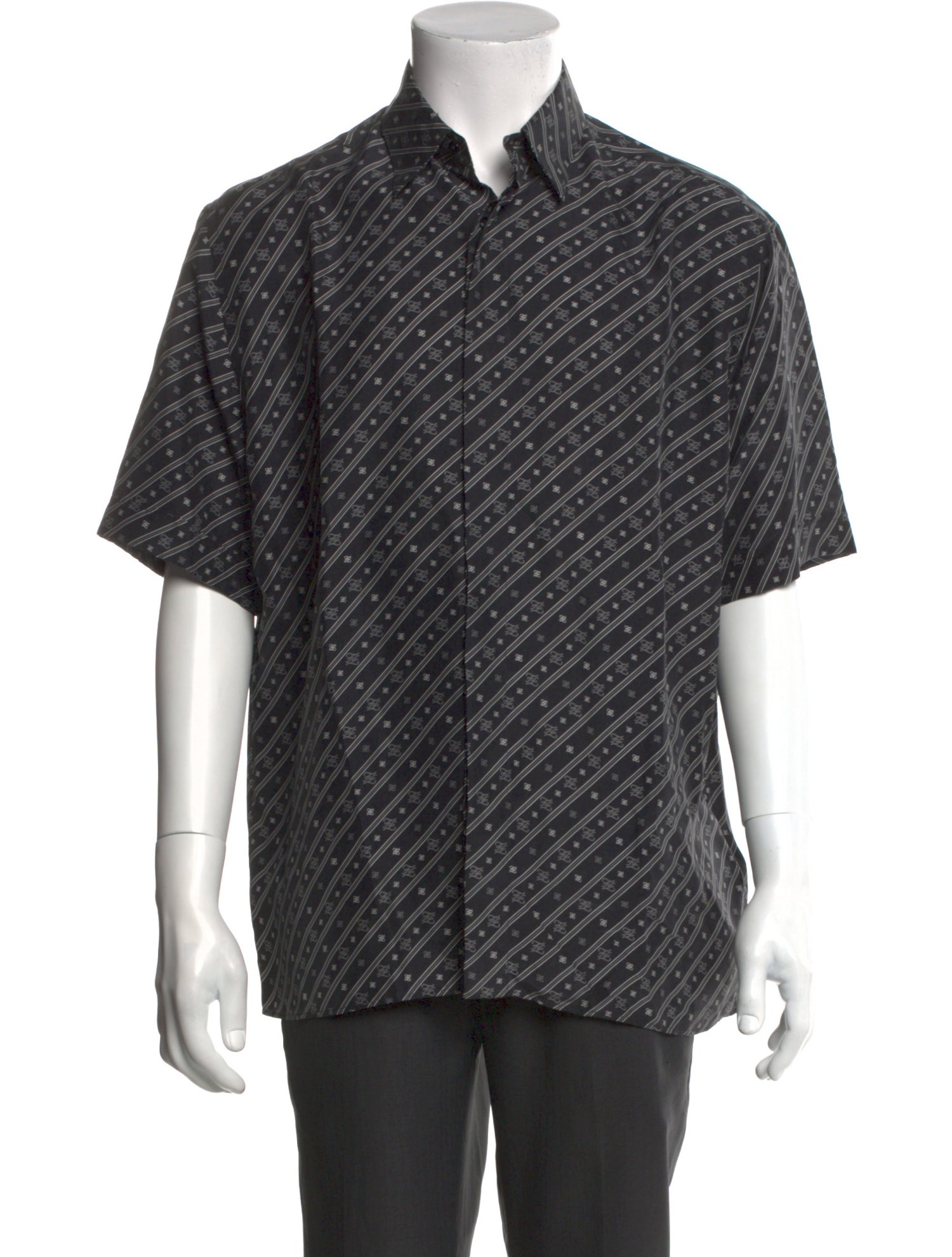 Fendi Silk Printed Shirt