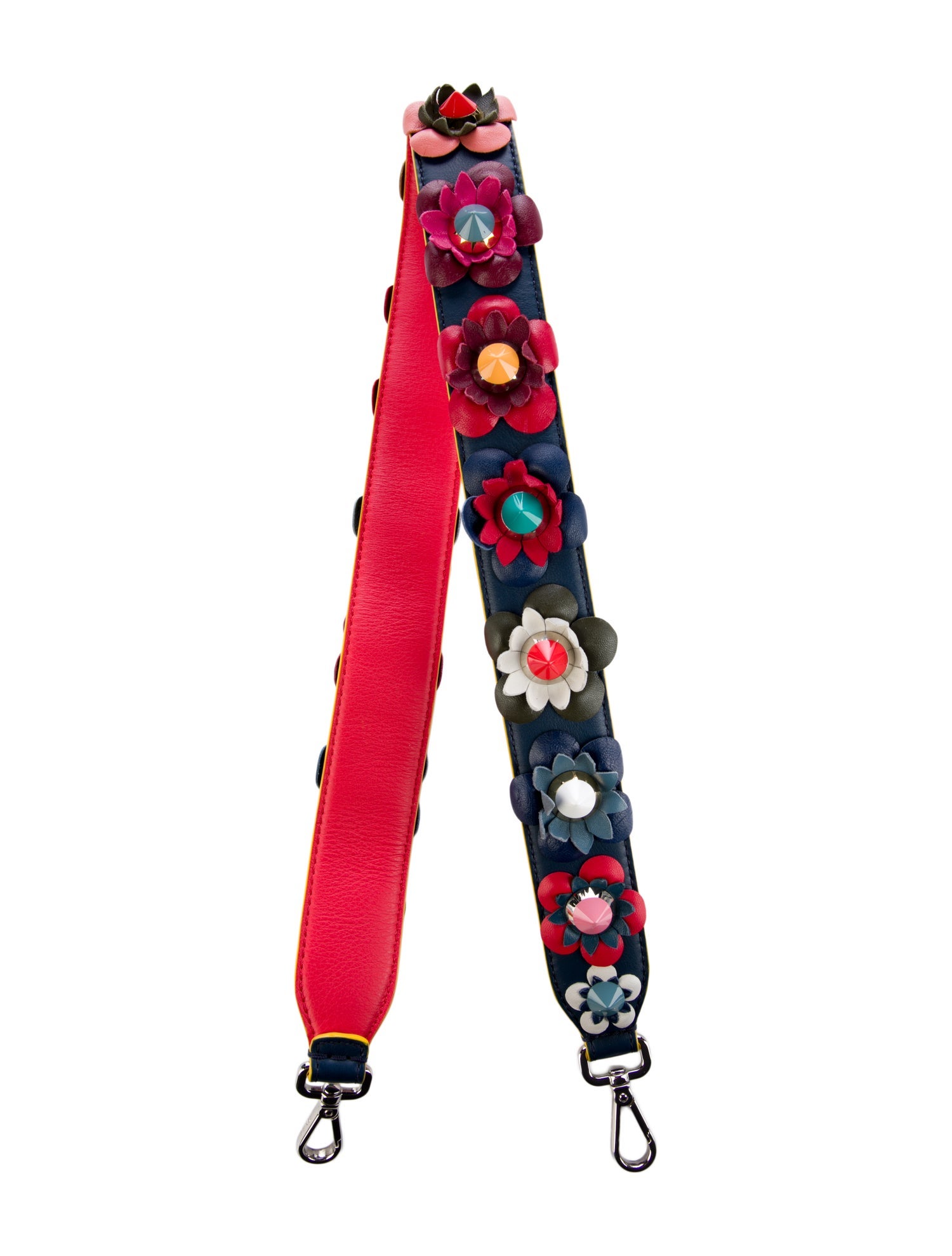 Fendi Flower Studded Bag Strap