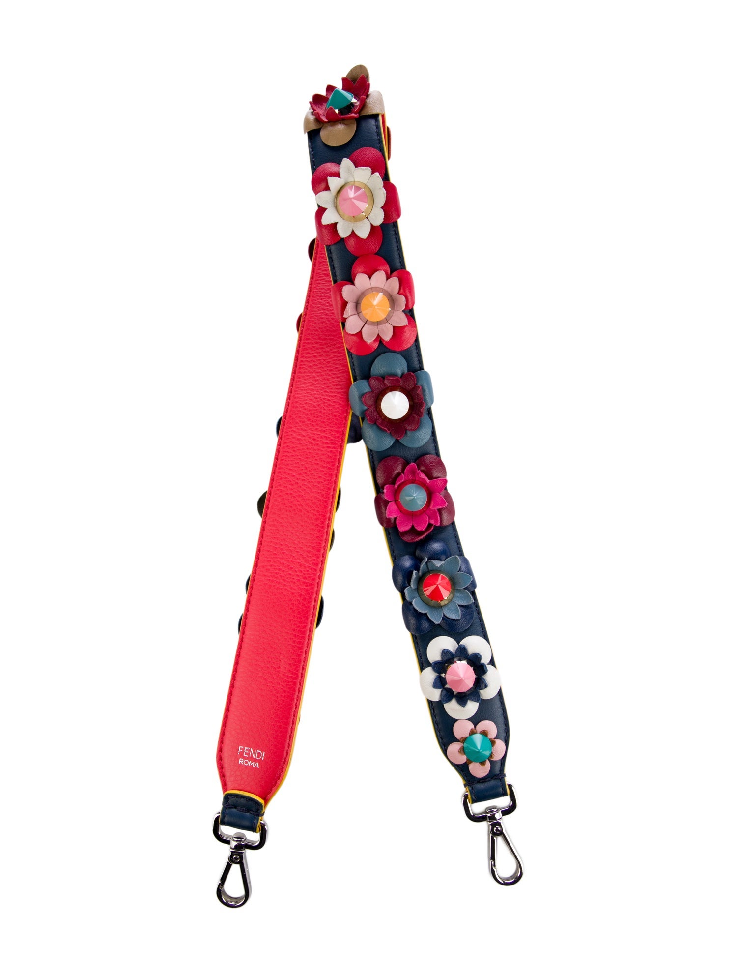 Fendi Flower Studded Bag Strap