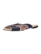Fendi Printed Bow Accents Slides