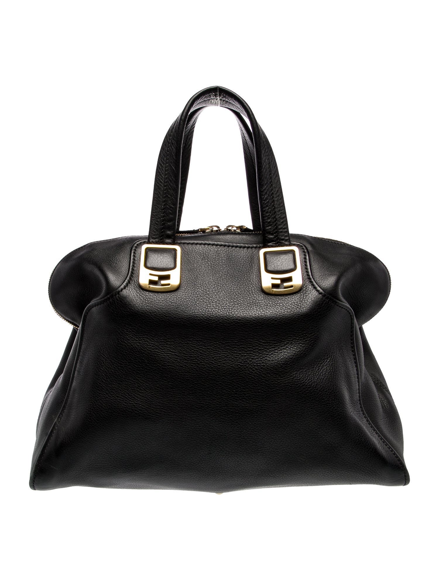 Fendi Leather Chameleon Tote Large