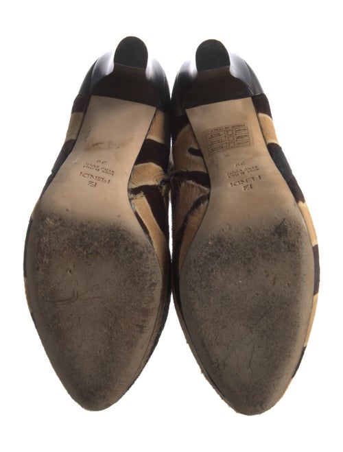 Fendi Ponyhair Animal Print Boots
