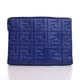 Fendi Zucca FF FF 1974 Embossed Calfskin Clutch