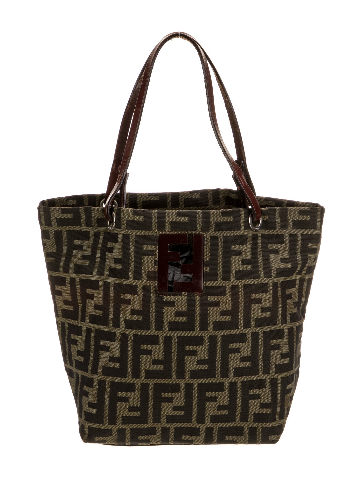 Fendi Zucca FF Shoulder Bag