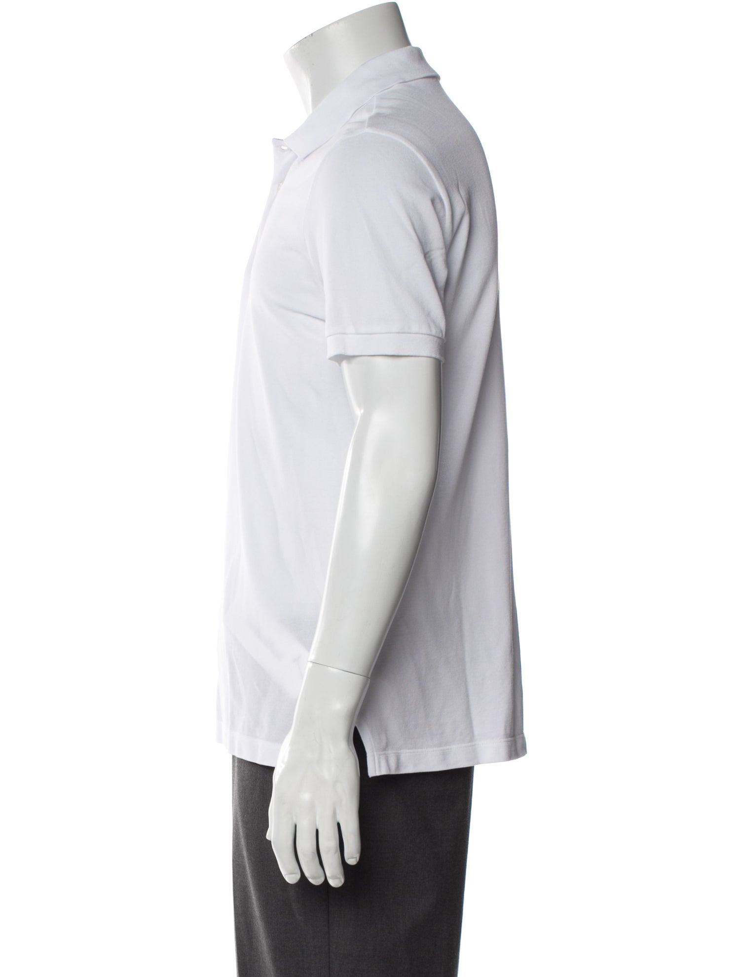 Fendi Collar Short Sleeve Polo Shirt
