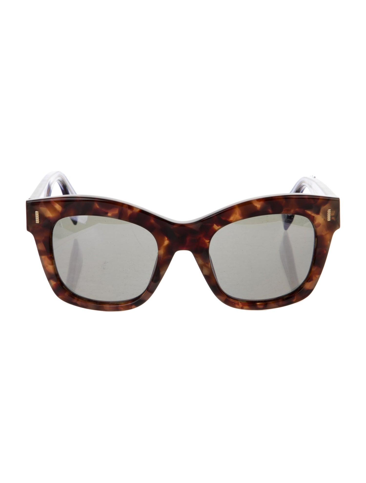 Fendi Cat-Eye Mirrored Sunglasses