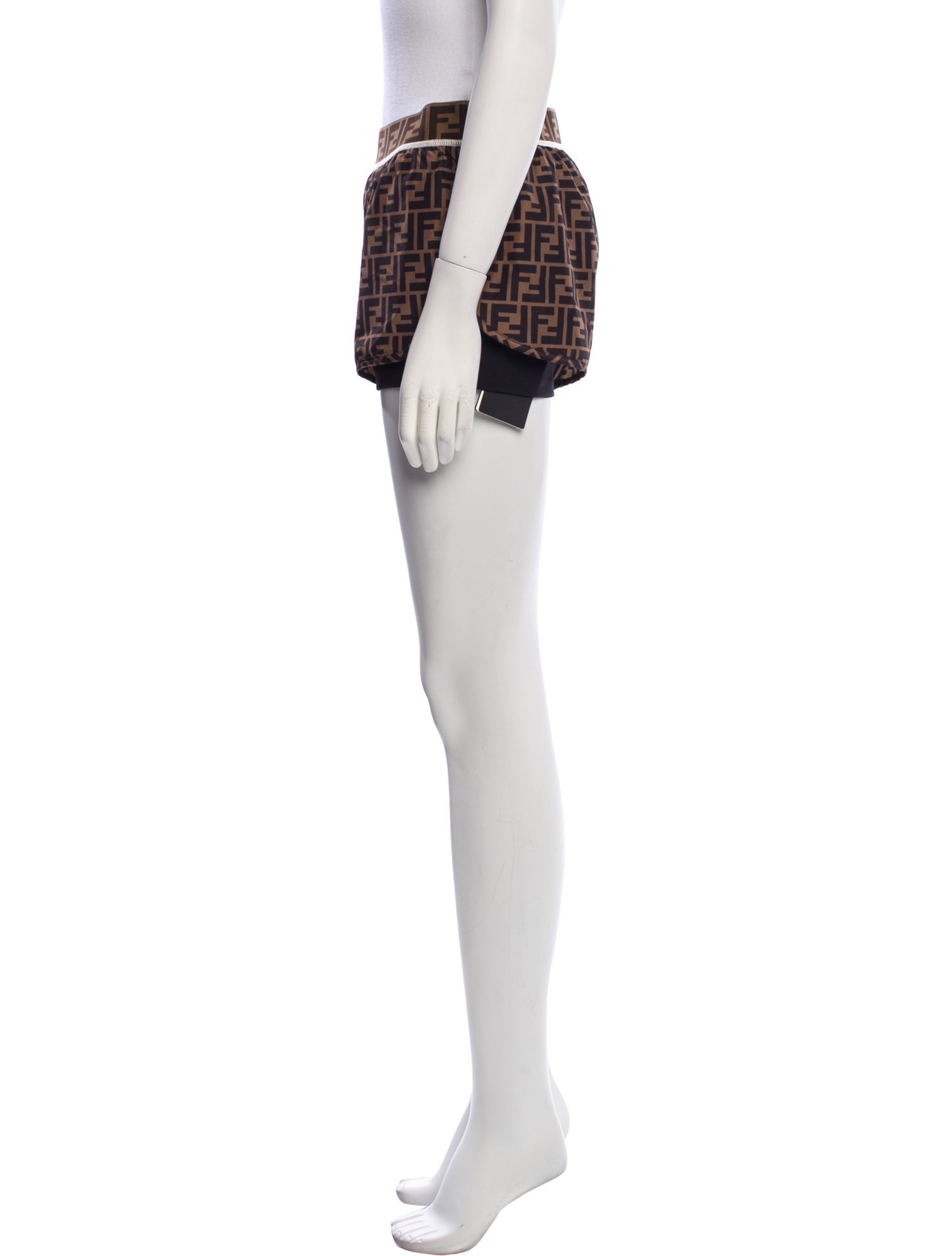 Fendi Printed Mini Shorts w/ Tags