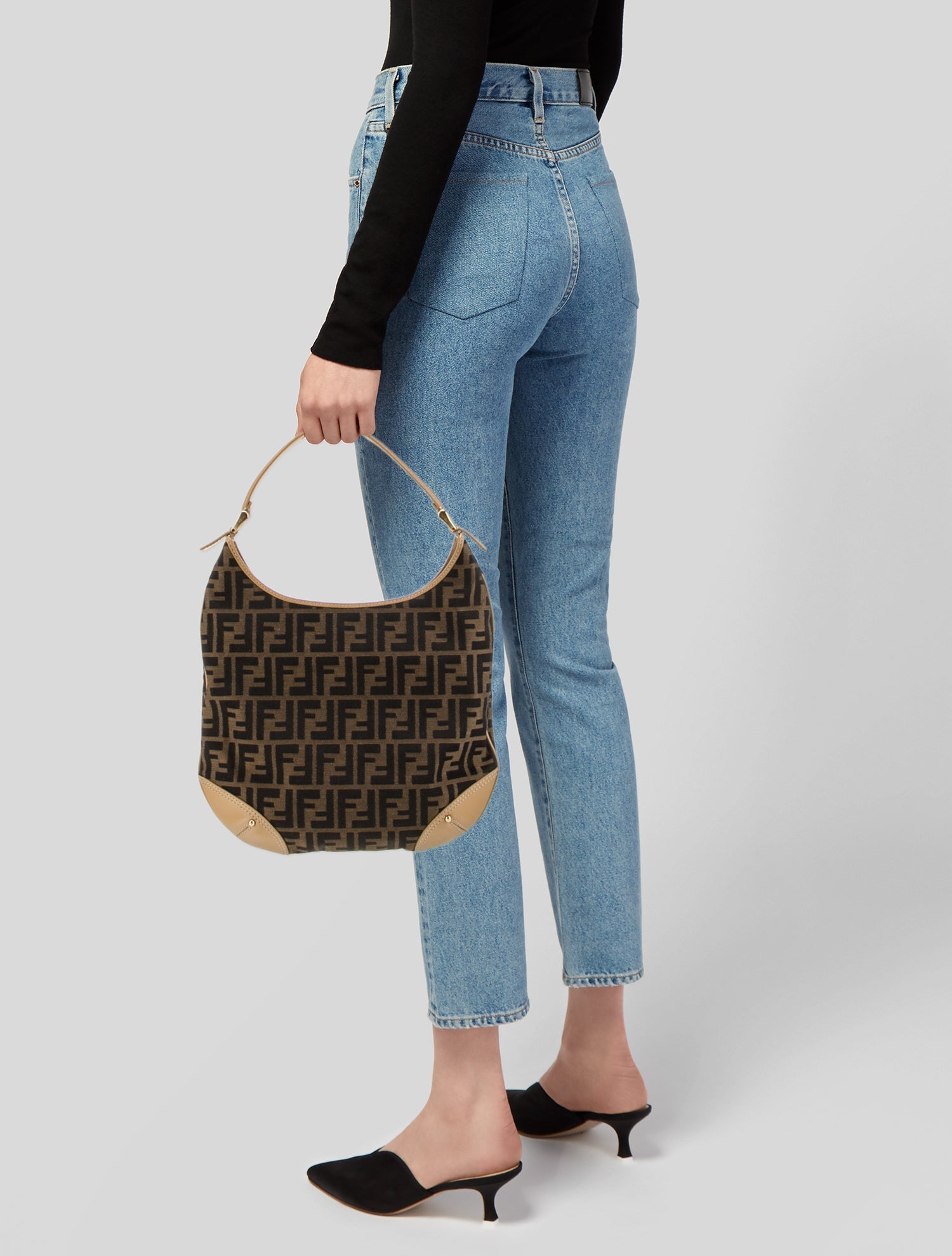 Fendi Zucca FF Hobo