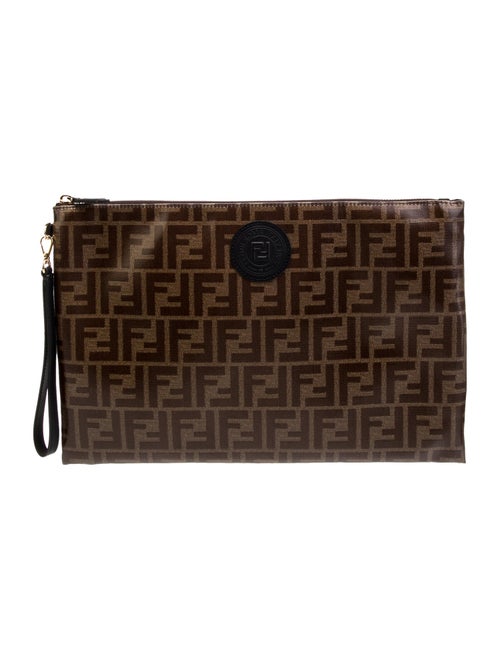 Fendi Zucca FF Clutch