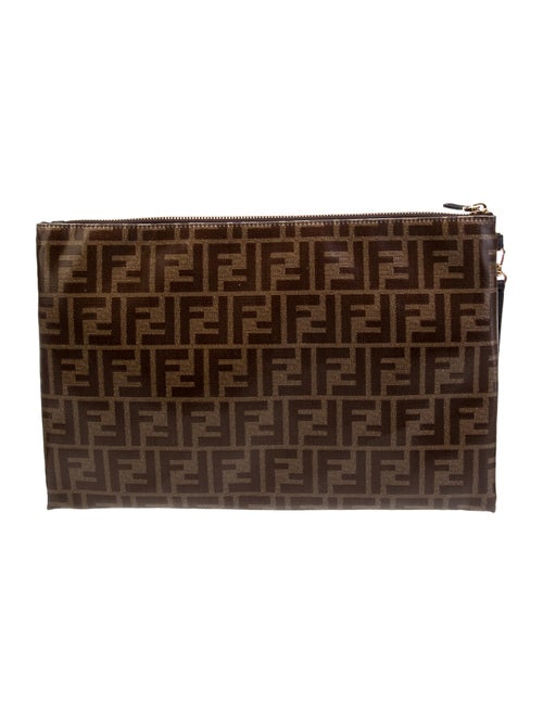 Fendi Zucca FF Clutch