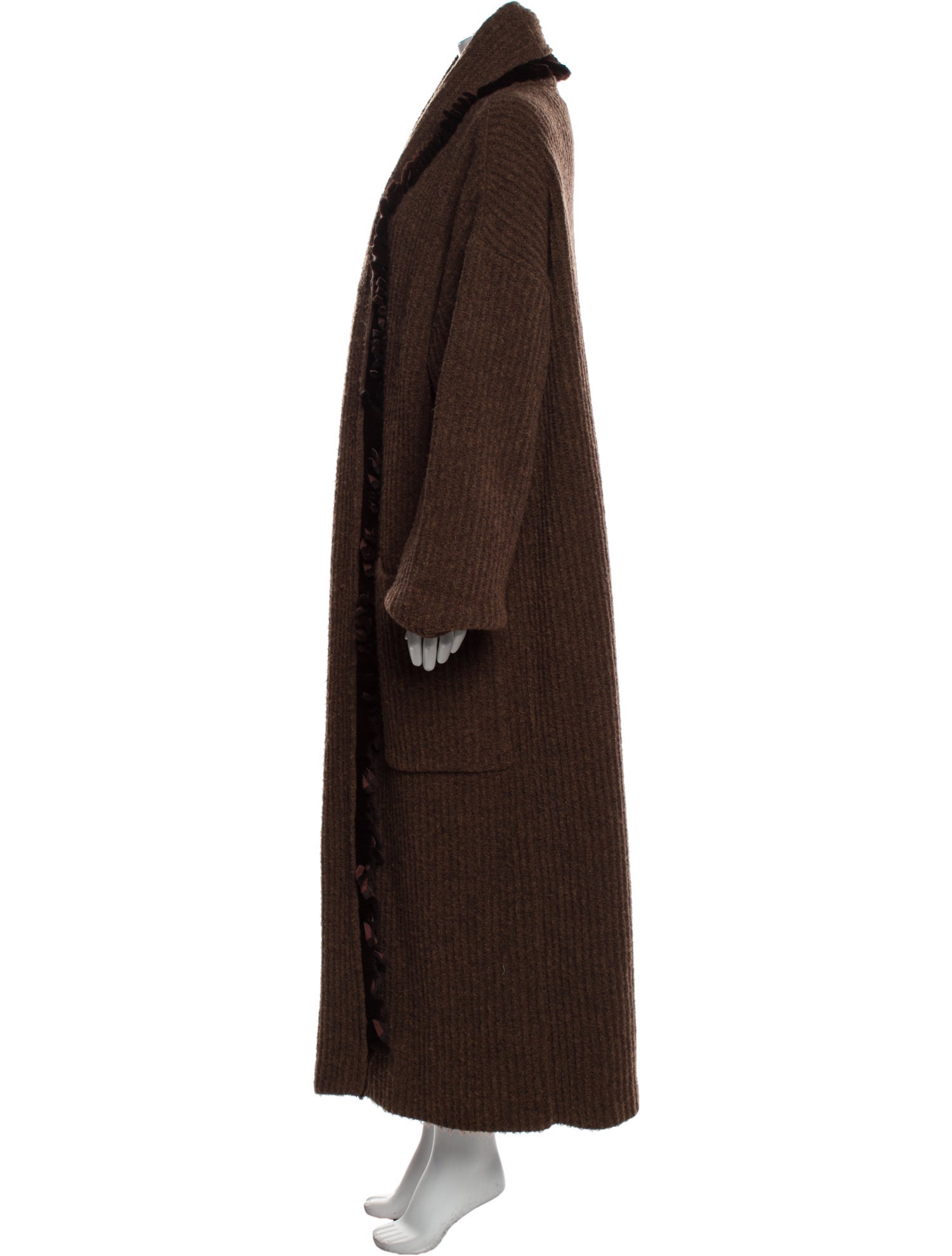 Fendi Vintage 1990's Faux Fur Coat