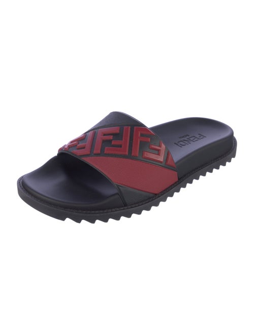 Fendi Rubber Printed Slides