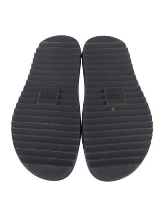 Fendi Rubber Printed Slides