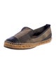 Fendi Canvas Colorblock Pattern Espadrilles