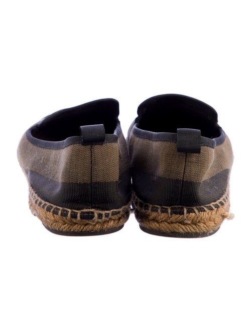 Fendi Canvas Colorblock Pattern Espadrilles