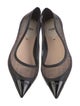 Fendi Zucca FF Logo Mesh Ballet Flats
