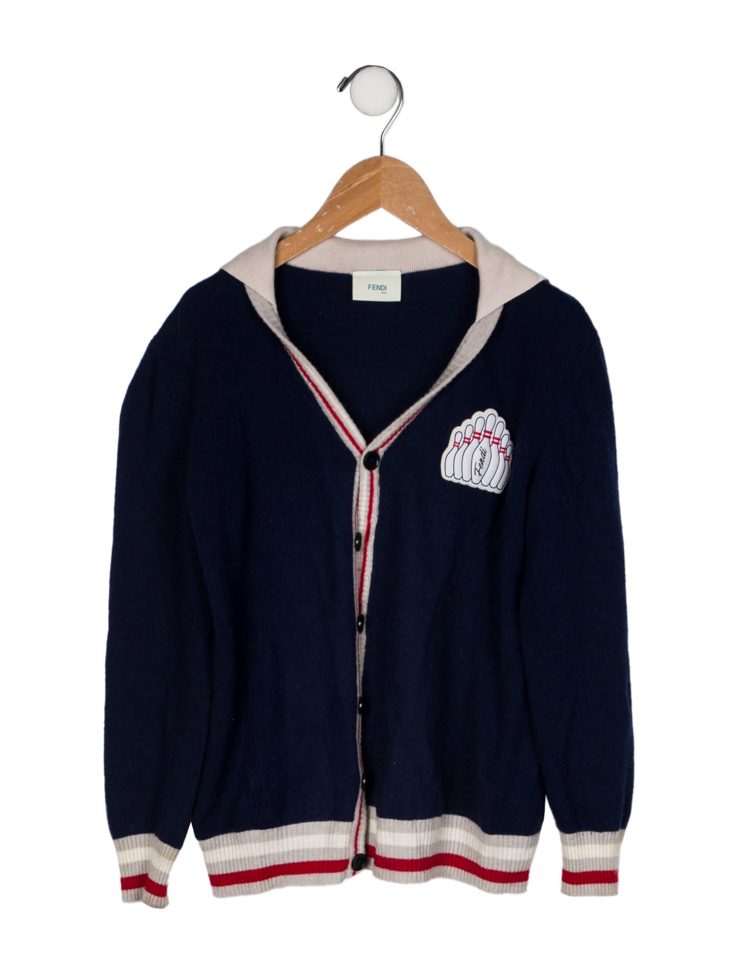 Fendi Boys' Patterned Cardigan