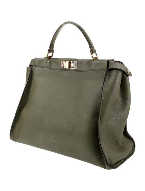 Fendi Leather Peekaboo Large